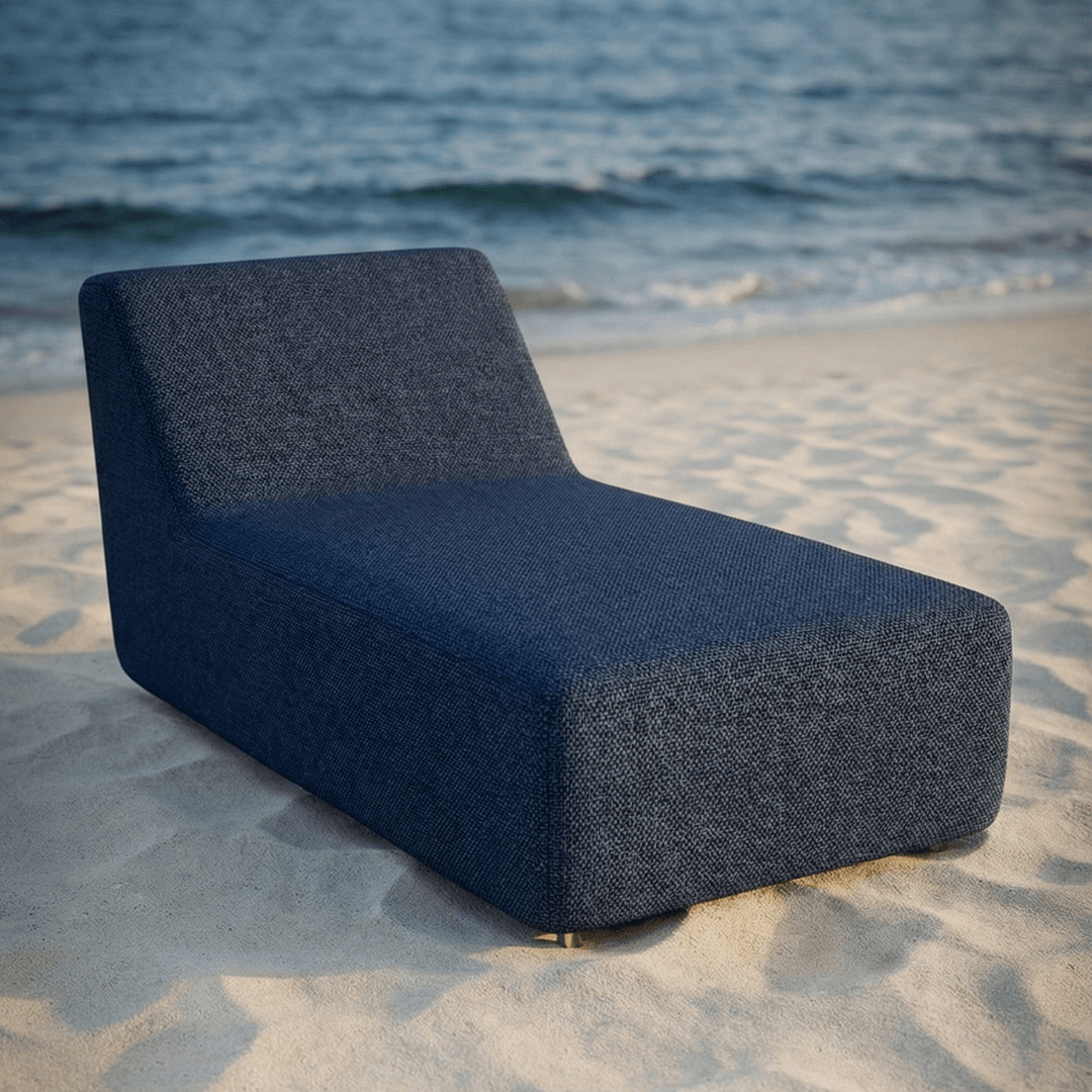 CHAISE JURERÊ AZUL