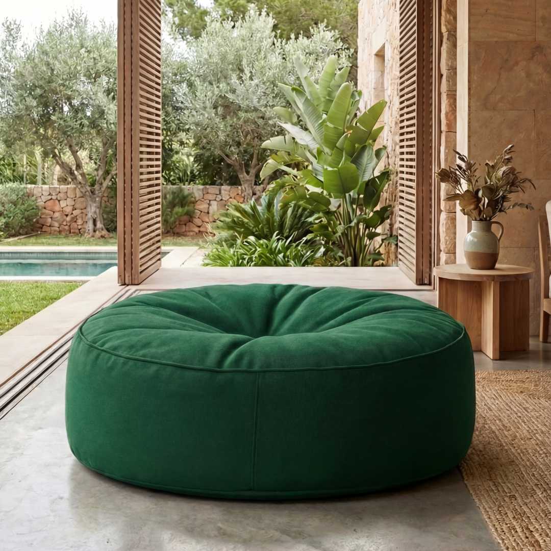 HAY POUF eucalyptus BIGクッション プフ グリーン Puff Icapuí - HIO DECOR