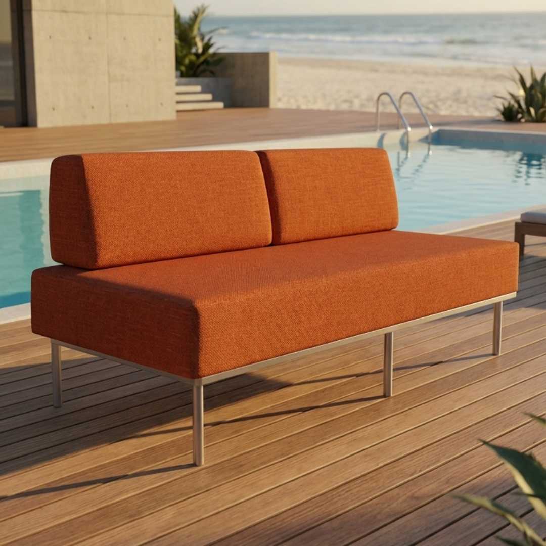 SOFÁ IPANEMA 20 - 180x90 LARANJA