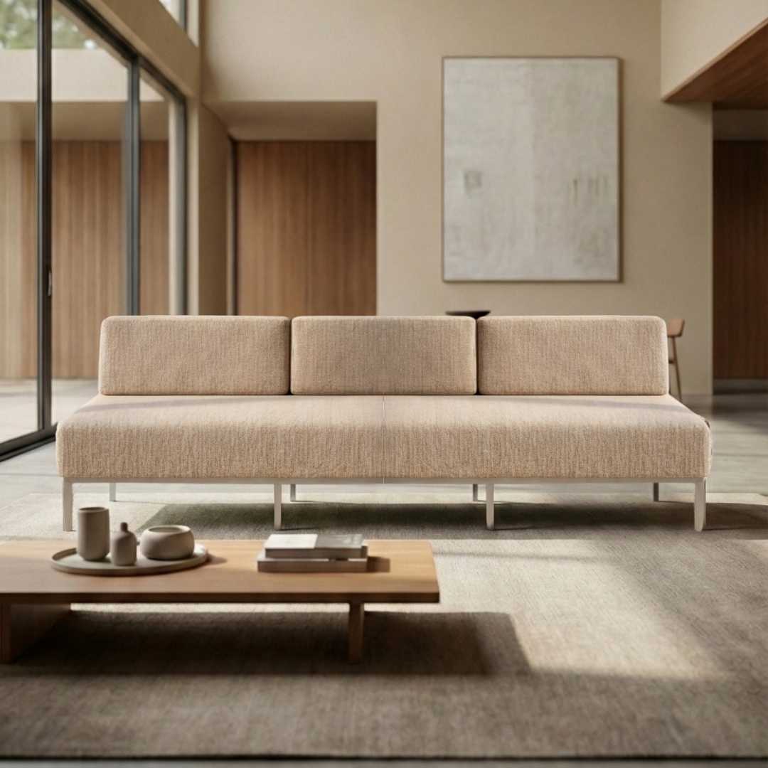 SOFÁ IPANEMA 20 - 240x90 BEGE