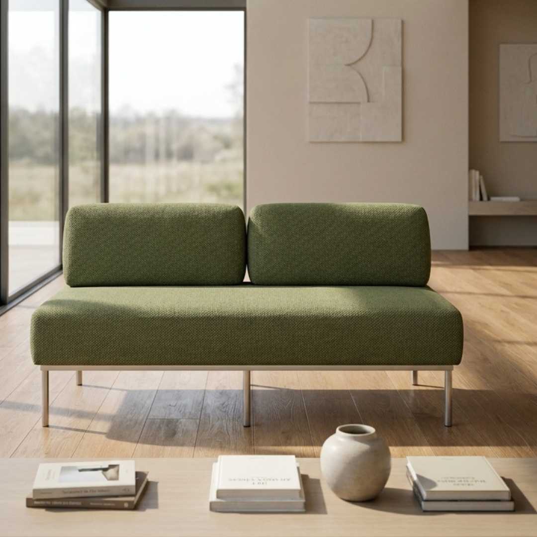 SOFÁ IPANEMA 20 – 180x90 VERDE OLIVA
